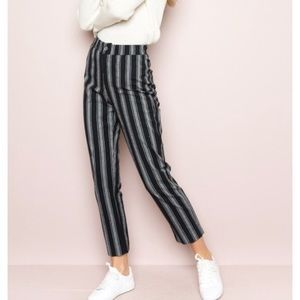 John Galt/Brandy Melville Striped Pants